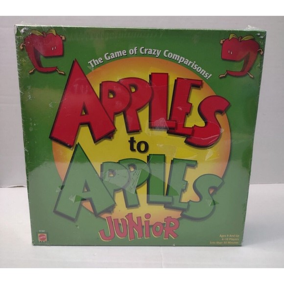 Mattel Other - Mattel Apples to Apples Junior Game for Kids 4-10 Players NEW SEALED NIB